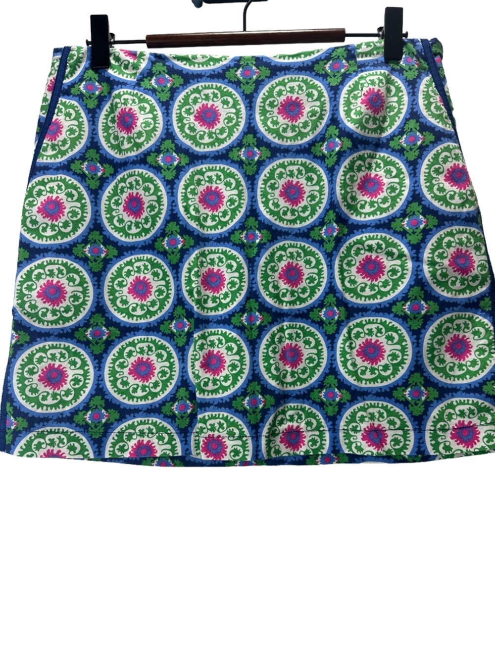 Golftini Blue Green Pink Sports Skort Size 8